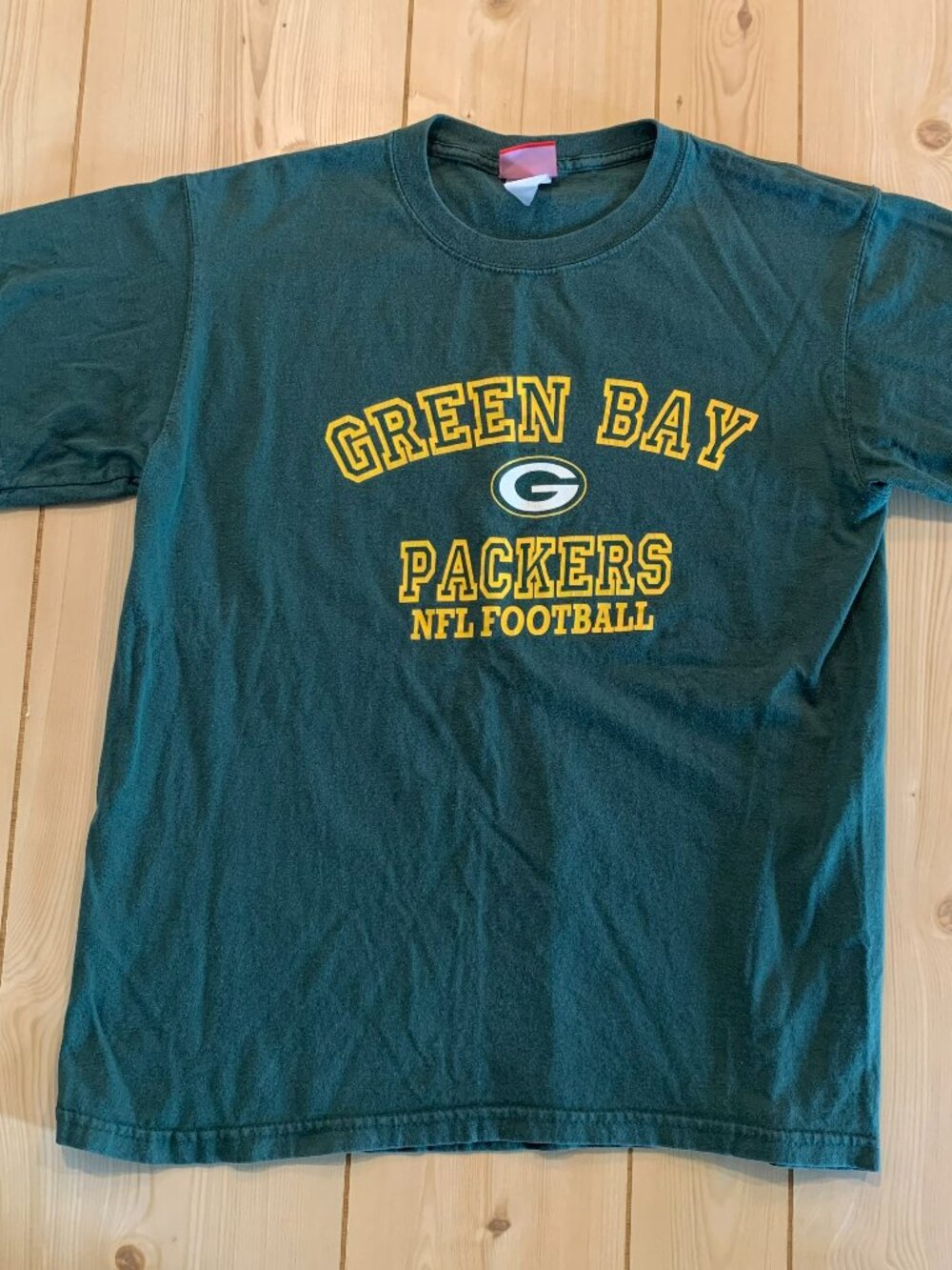 Vintage Y2K Green Bay Packers NFL Football Team Athletic Sportswear T-Shirt M